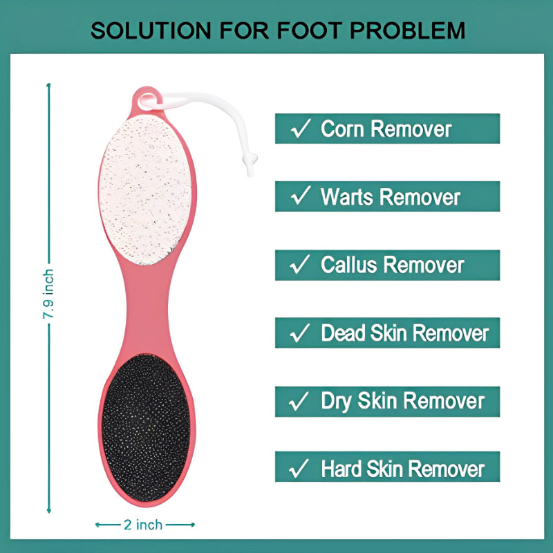 Multi Purpose Feet Pedicure Tools With Foot Scrubber